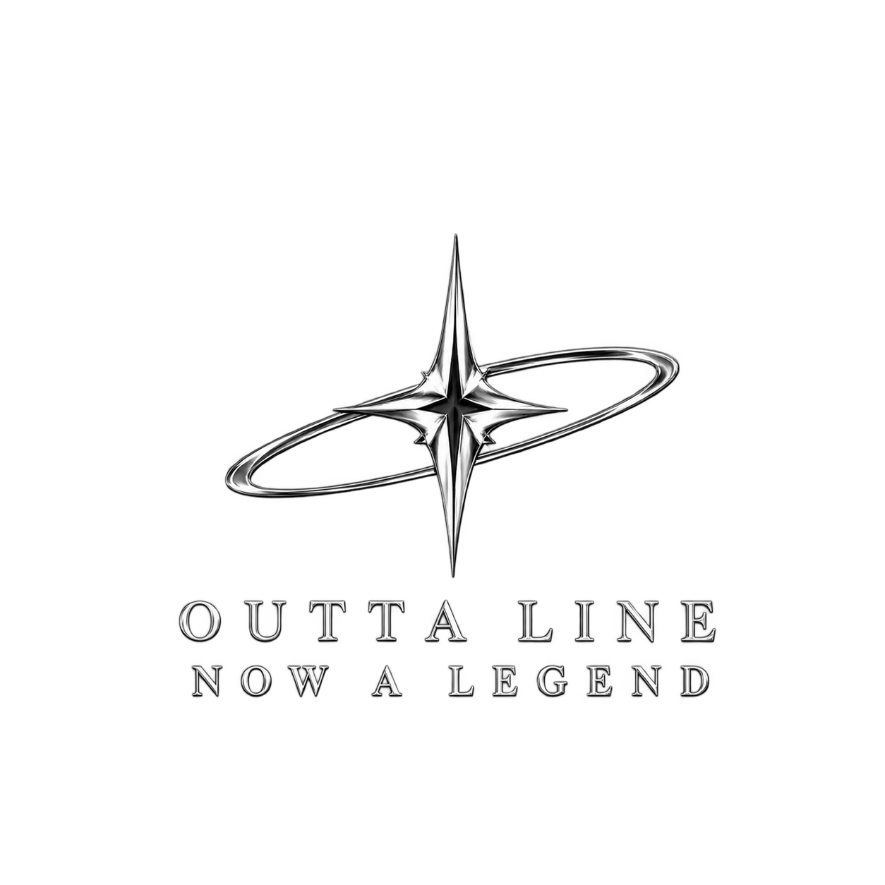 Outta Line orbit star symbol